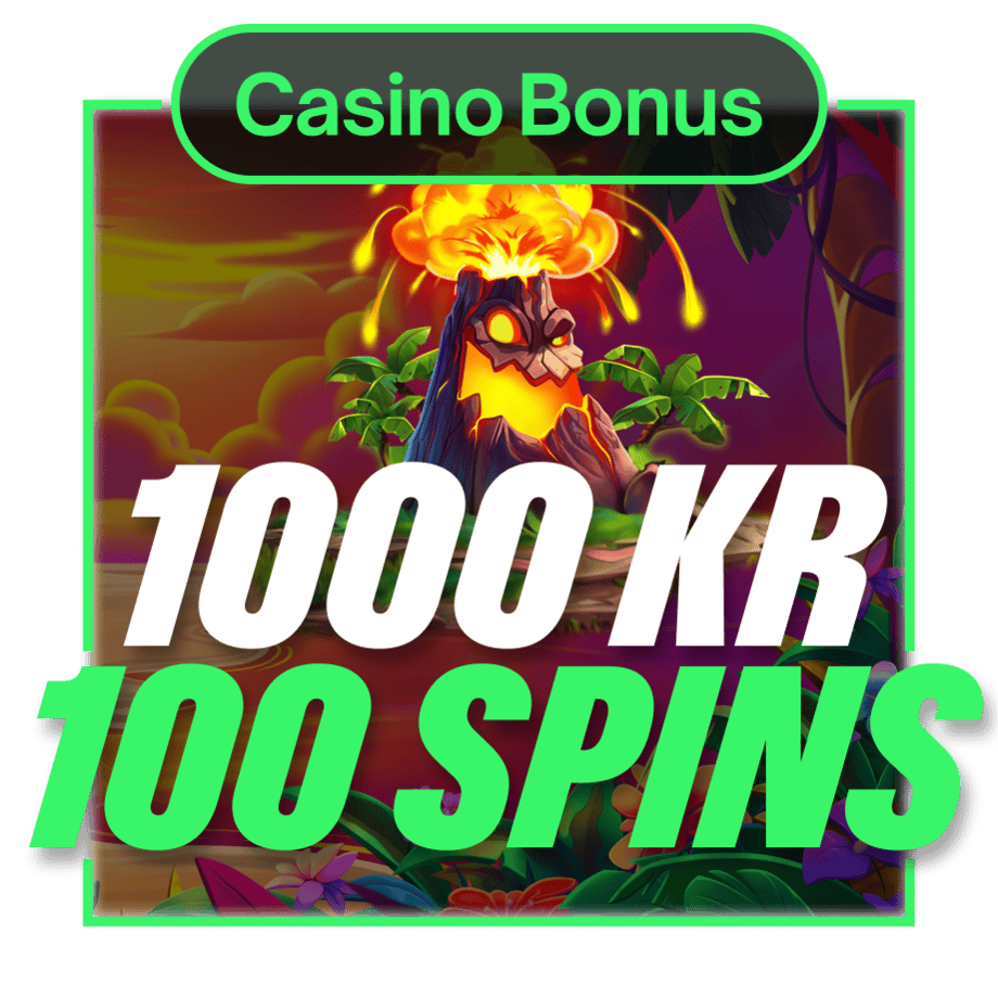 ComeOn Casino 1000 kr bonus och 100 free spins kampanj