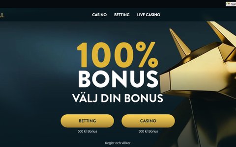 Golden Bull Casino kampanj