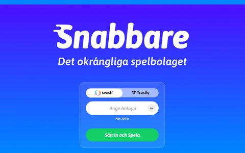 Snabbare kampanj